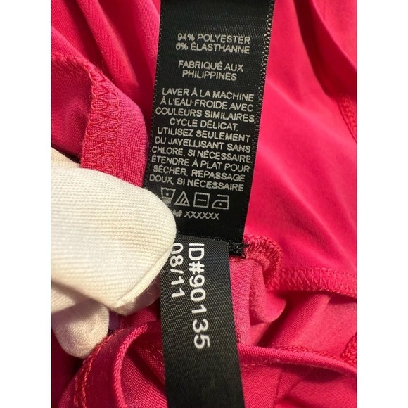 Express Pink‎ V Neck Sleeveless Empire Waist Midi Dress M Glam Party 83-02 - Picture 11 of 14